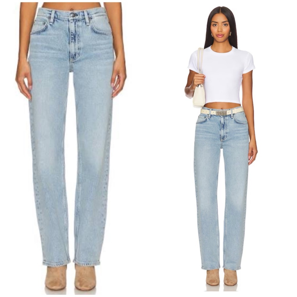 Rag & Bone Harlow Full Length Straight Jean